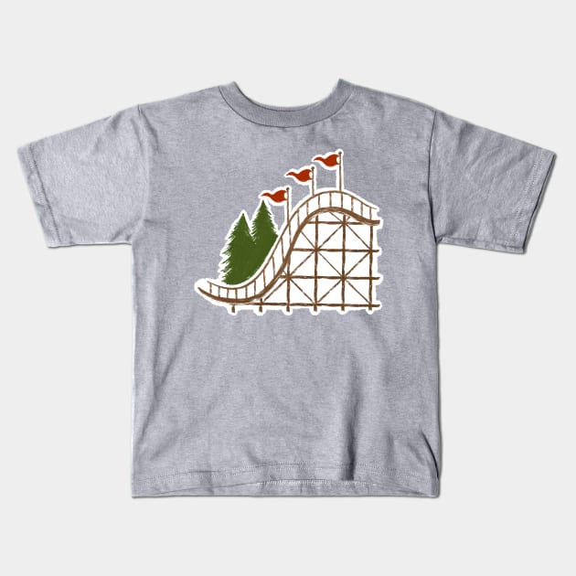 Classic Woodie Kids T-Shirt by JFells